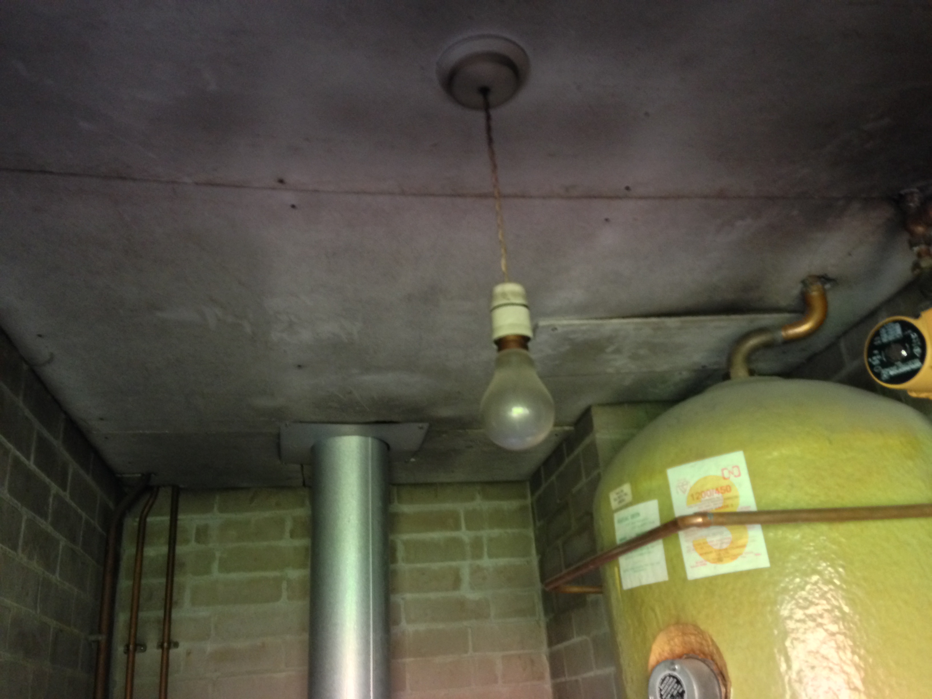 Aib Ceiling Boiler Room 2m Asbestos