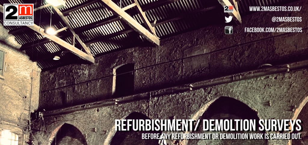 Asbestos Refurbishment Demolition banner