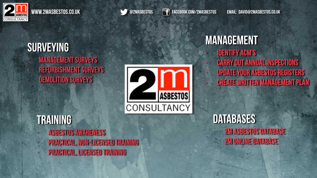 2M Asbestos Survey Management Training Databases
