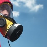 Asbestos removal, face mask